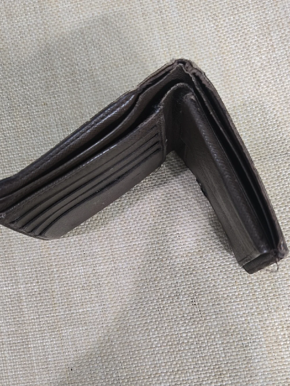 Louis Vuitton Brown Damier Canvas Men's Bifold Wallet